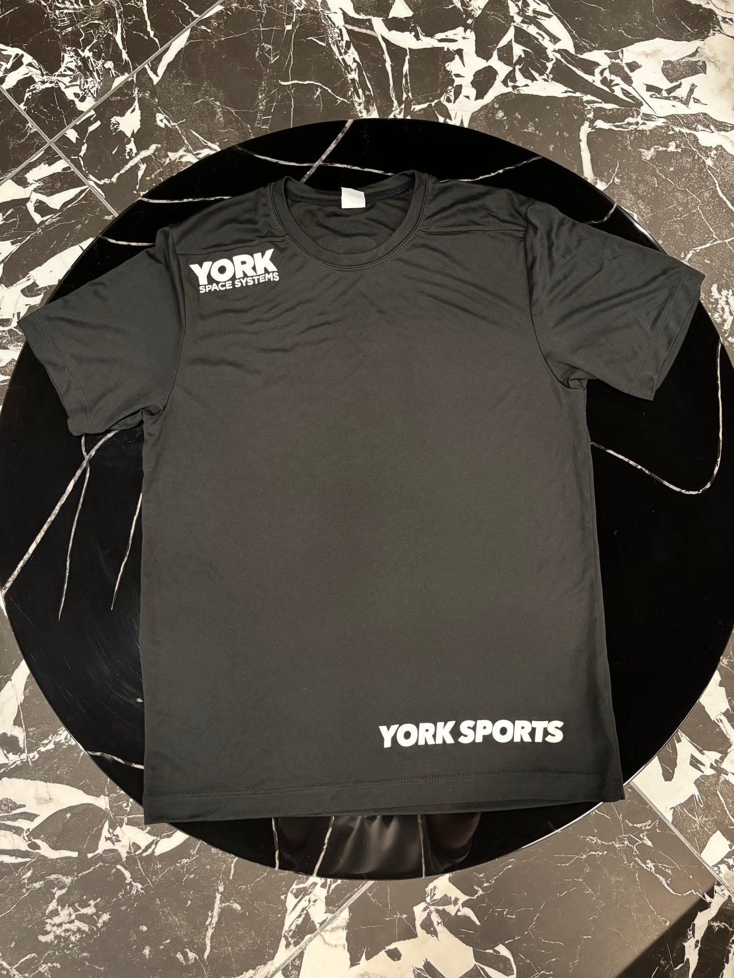 York Sports Tee - Black Synthetic