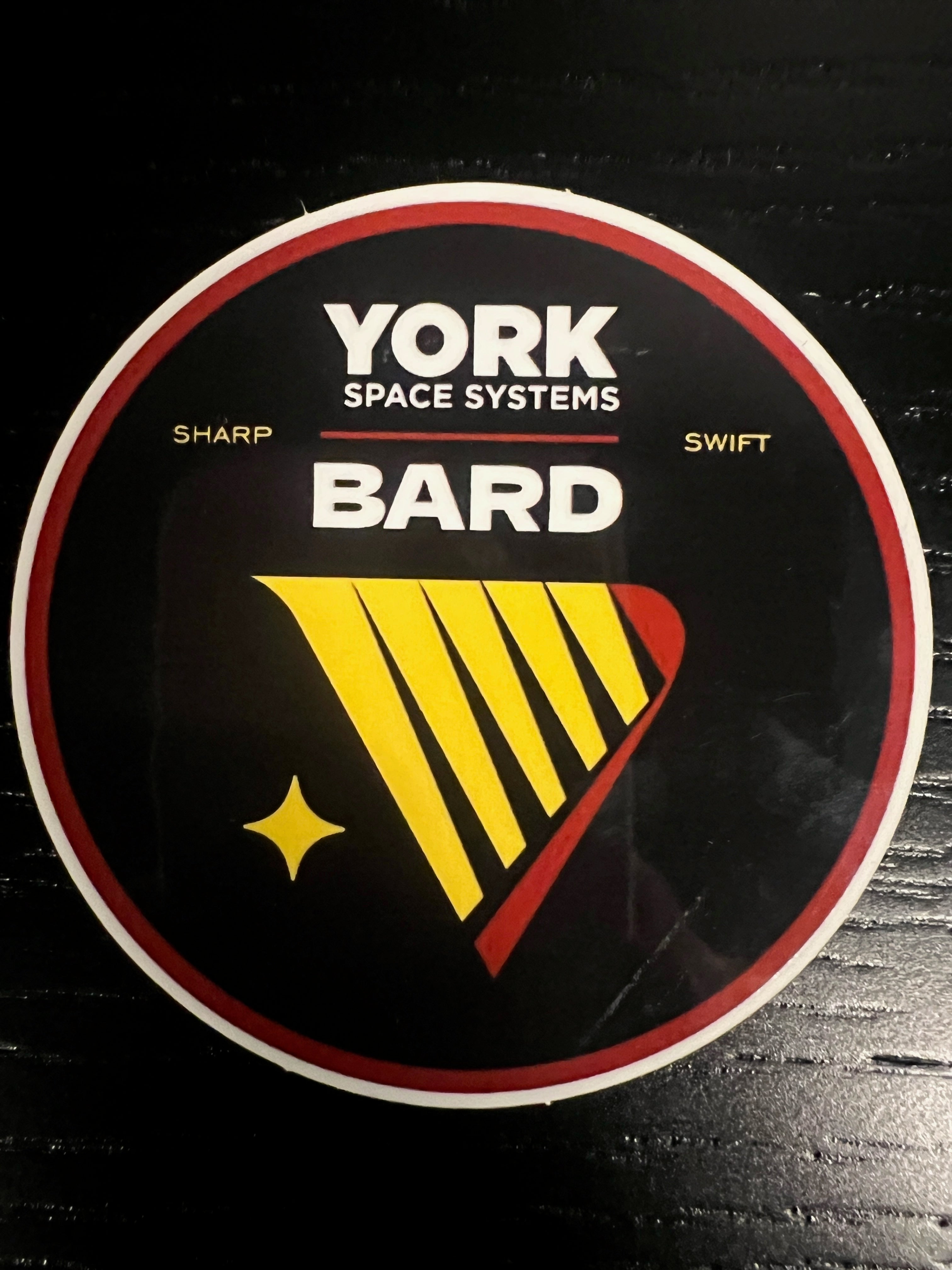 Bard Sticker - York Space Systems Store