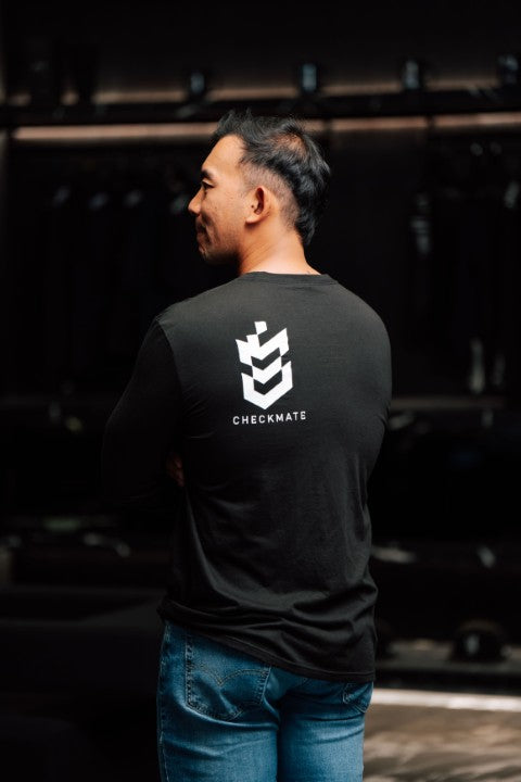 Long Sleeve T-shirt - Checkmate