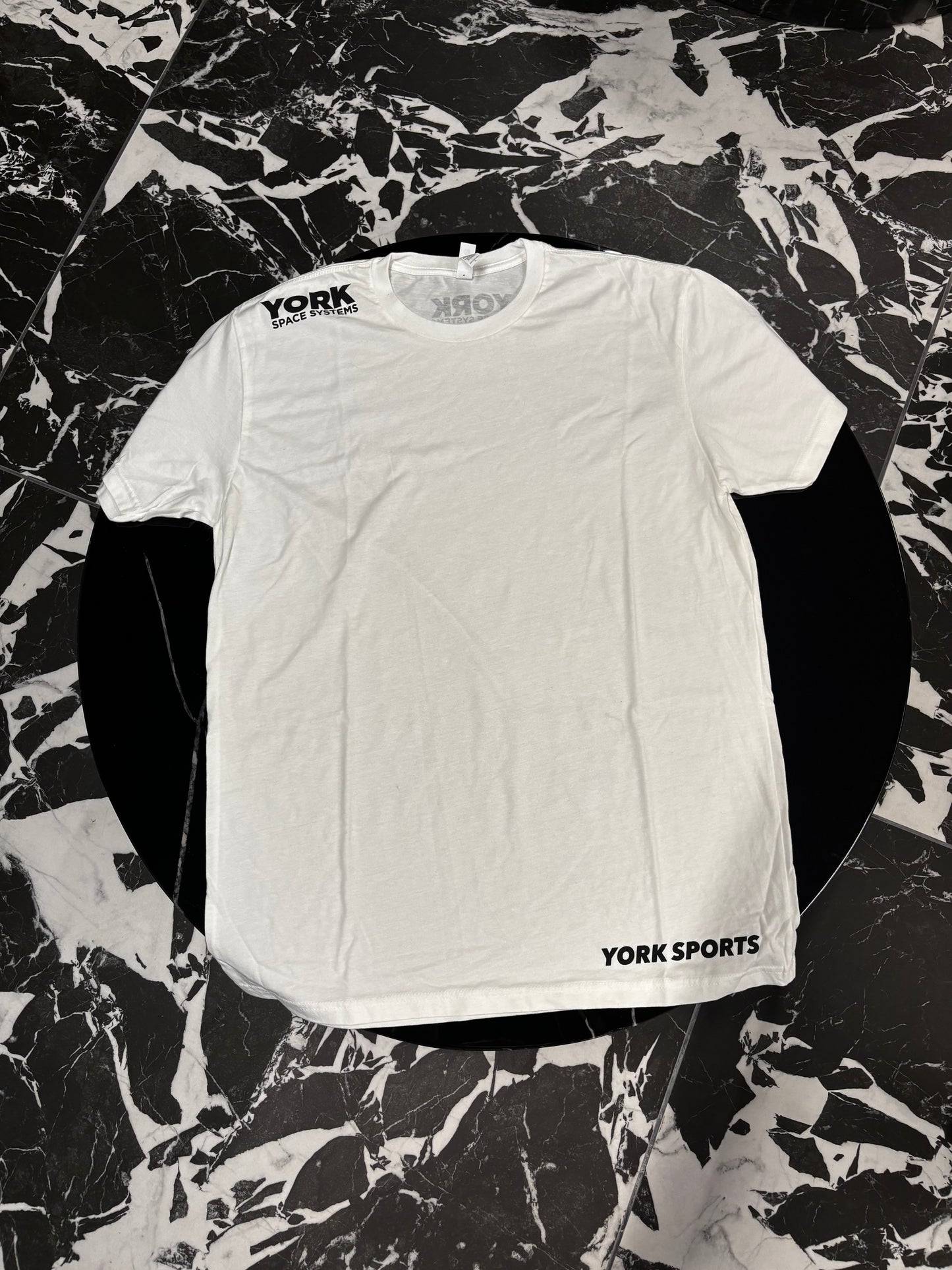 York Sports Tee - White Cotton